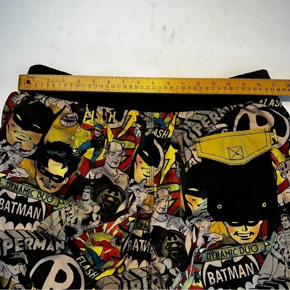 Batman Comic Print Sz 2XL‎ Swim Trunks Men - Picture 5 of 8